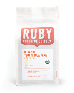 Organic Ethiopia Tega & Tula Farm