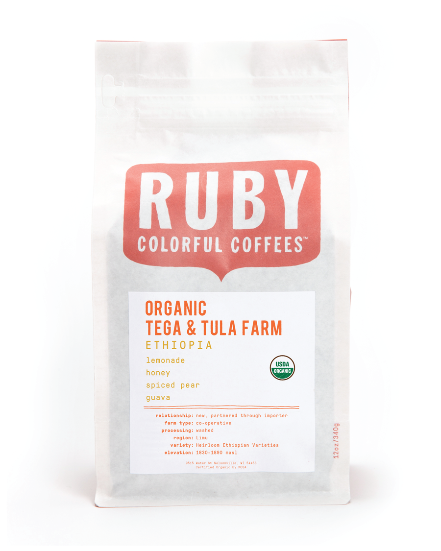 Organic Ethiopia Tega & Tula Farm