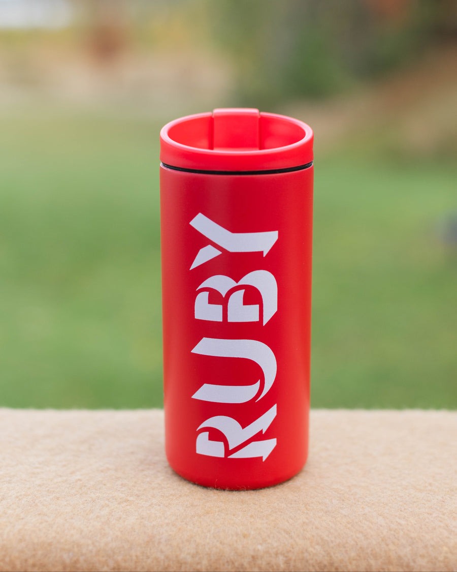 Ruby Red Miir Travel Tumbler