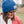 Load image into Gallery viewer, Blue Ruby Patch Beanie
