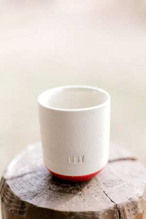 Handmade Ruby PKK Coffee Tumbler