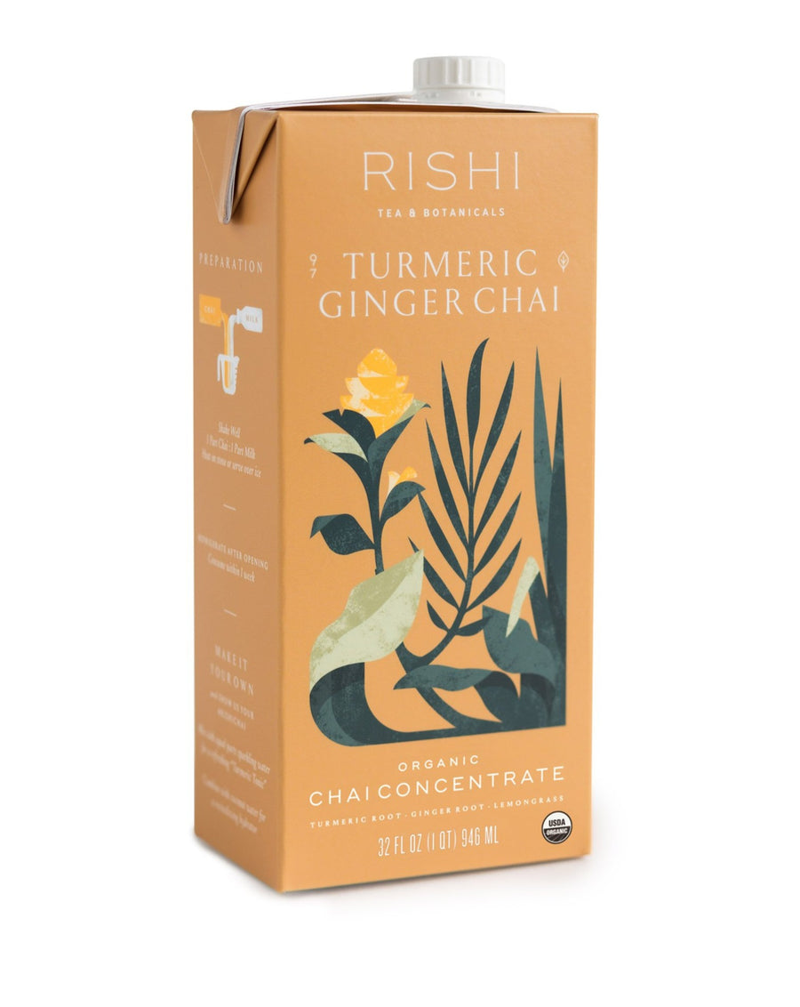 Rishi Organic Turmeric Ginger Chai Concentrate